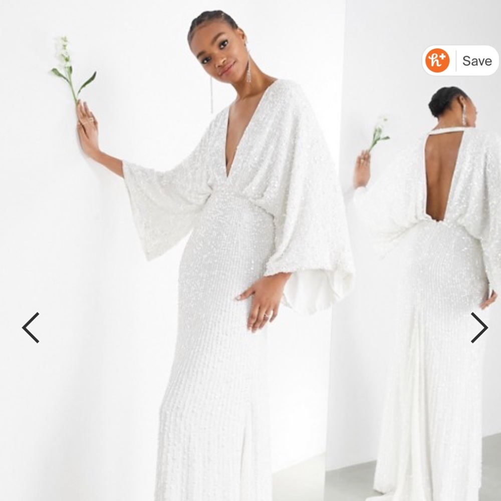 Bridal ASOS EDITION Ciara sequin kimono